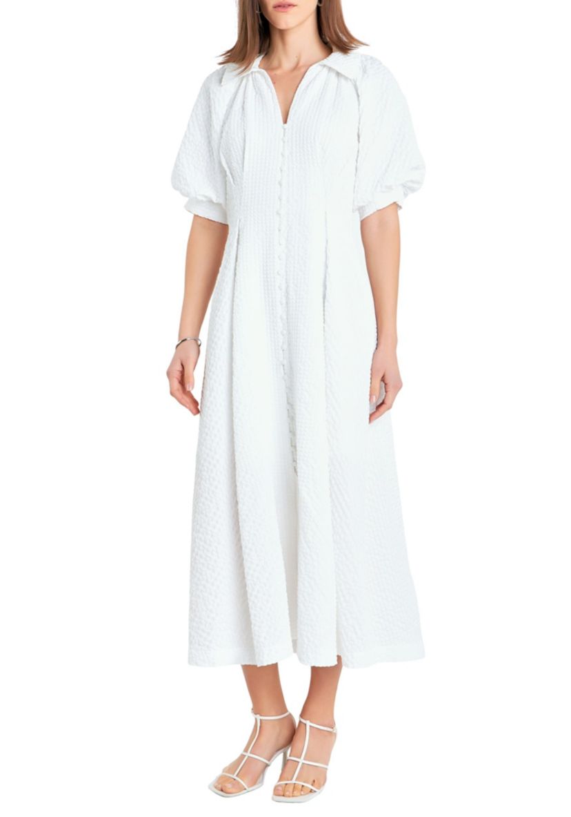 Shirt Midi Dress