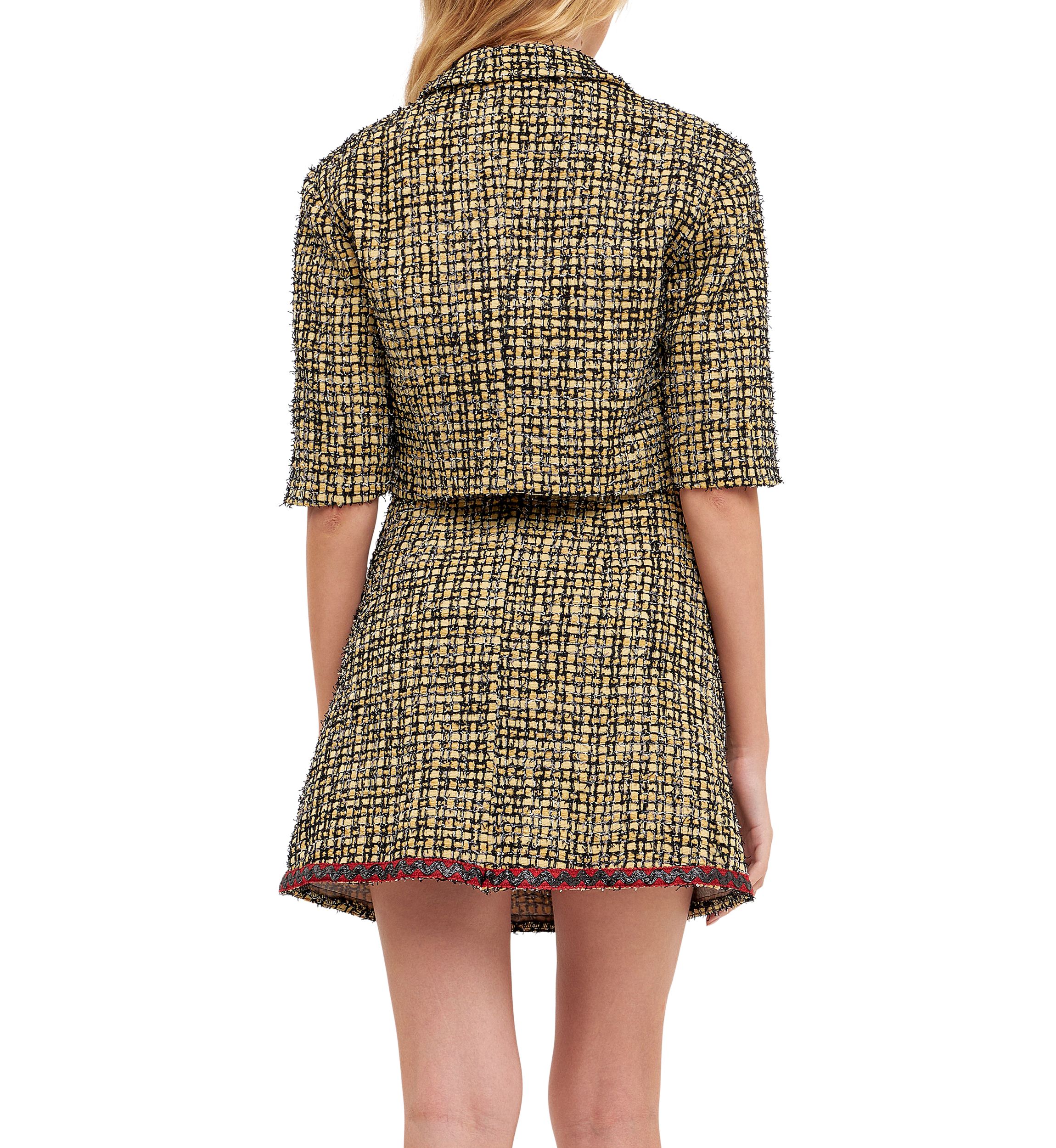 Cropped Tweed Jacket