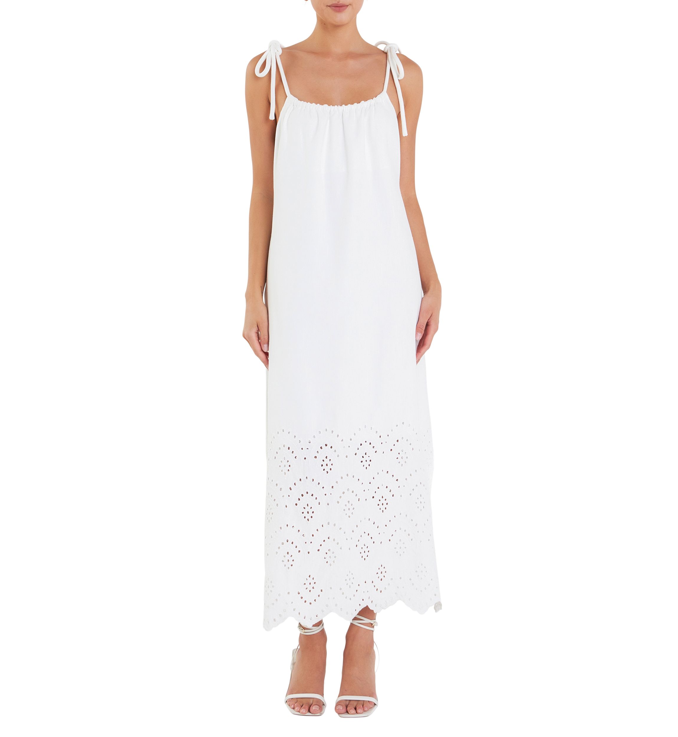 Linen Sleeveless Dress