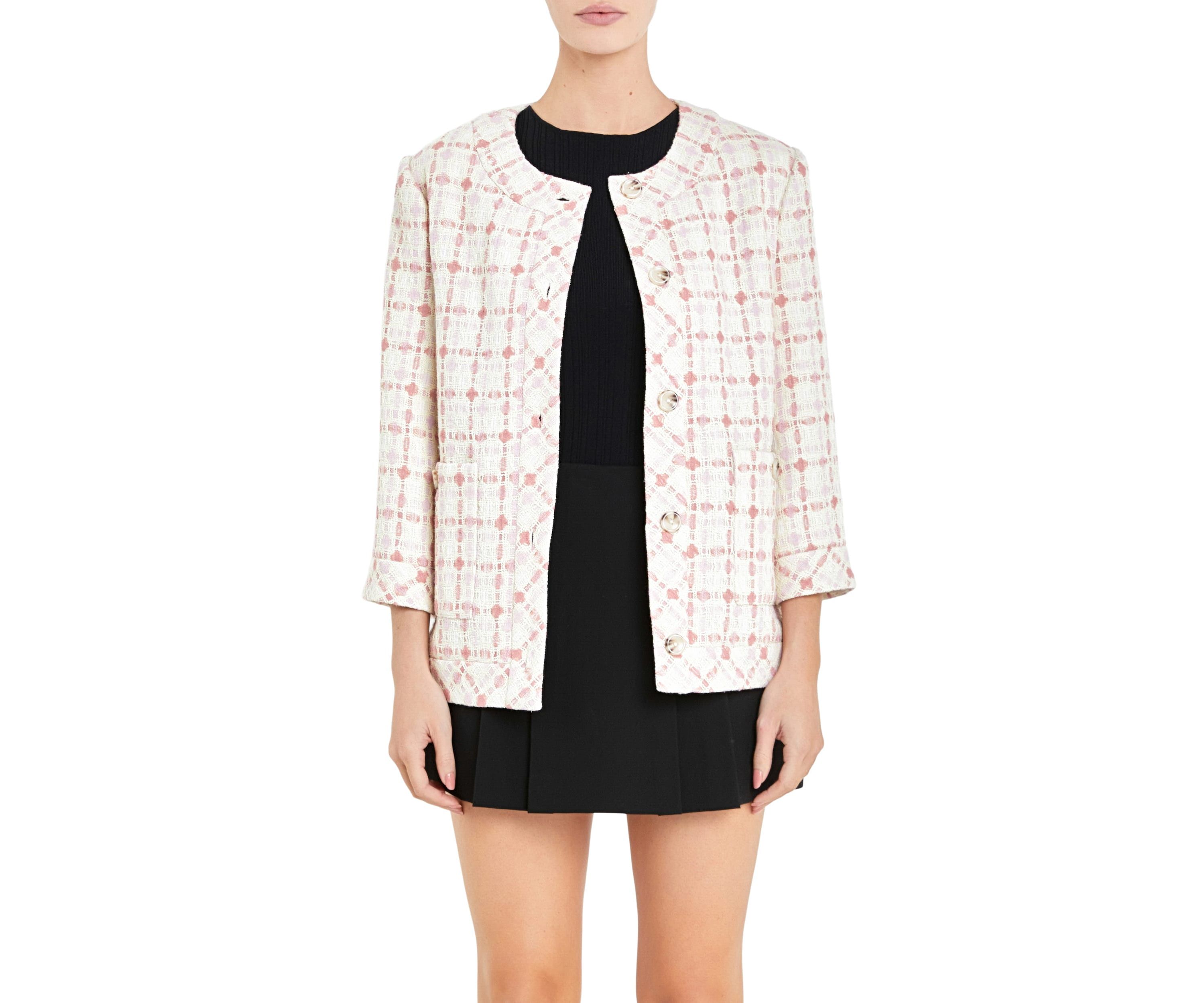 Tweed Boxy Jacket