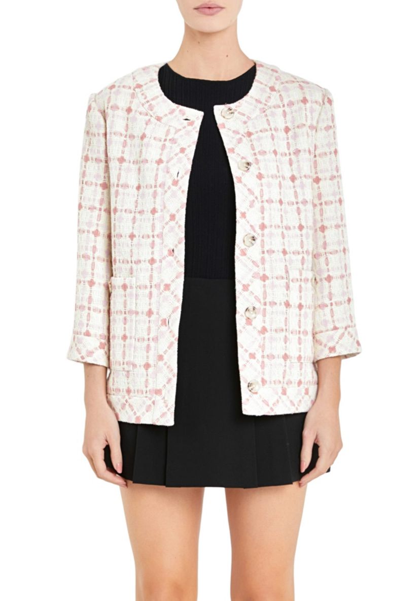 Tweed Boxy Jacket