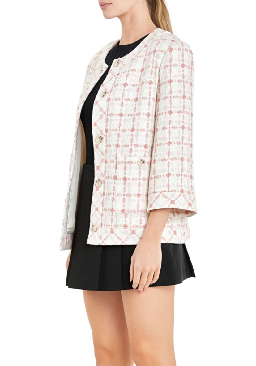 Tweed Boxy Jacket