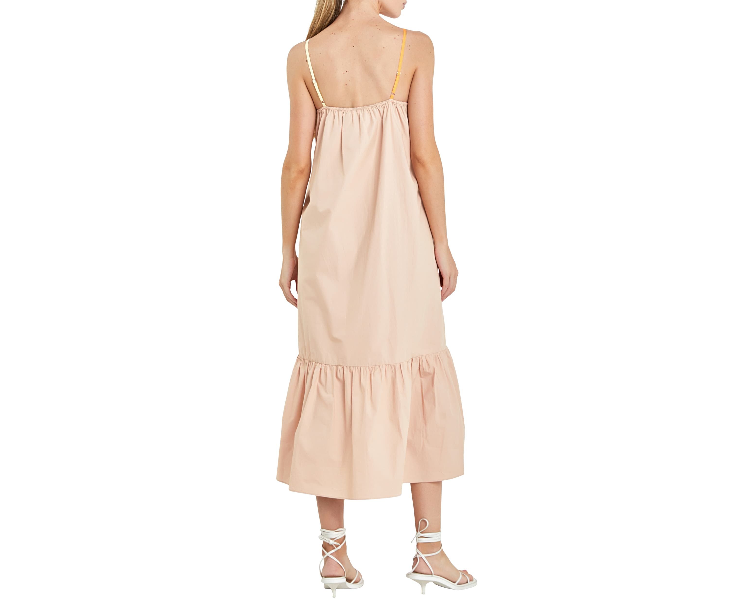 Color Block Maxi Dress