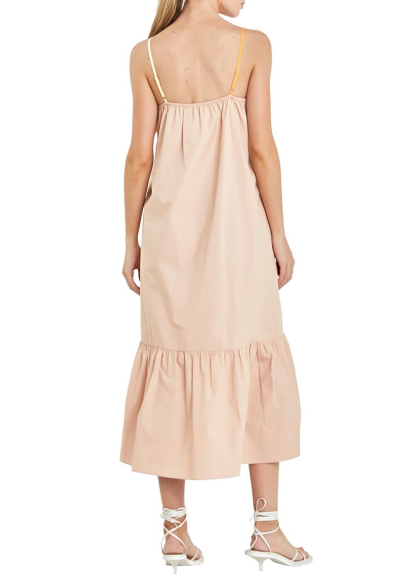 Color Block Maxi Dress