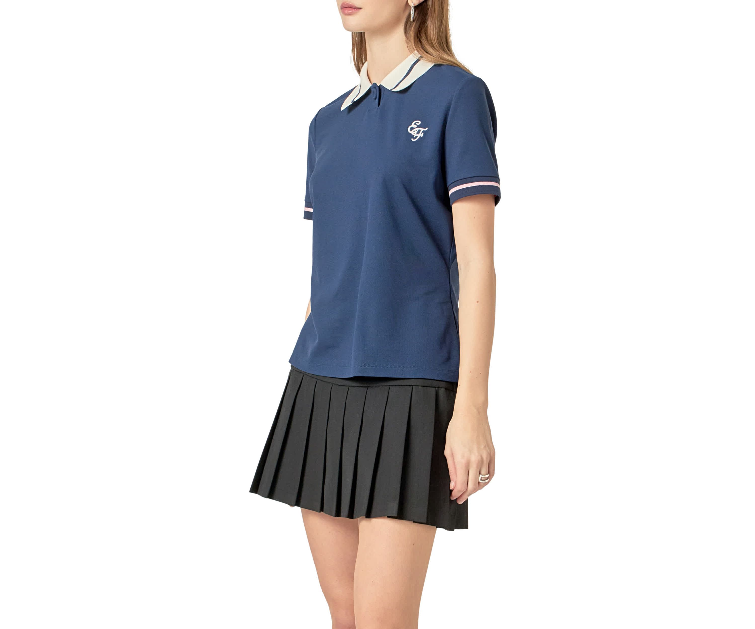 Color Block Polo Shirt