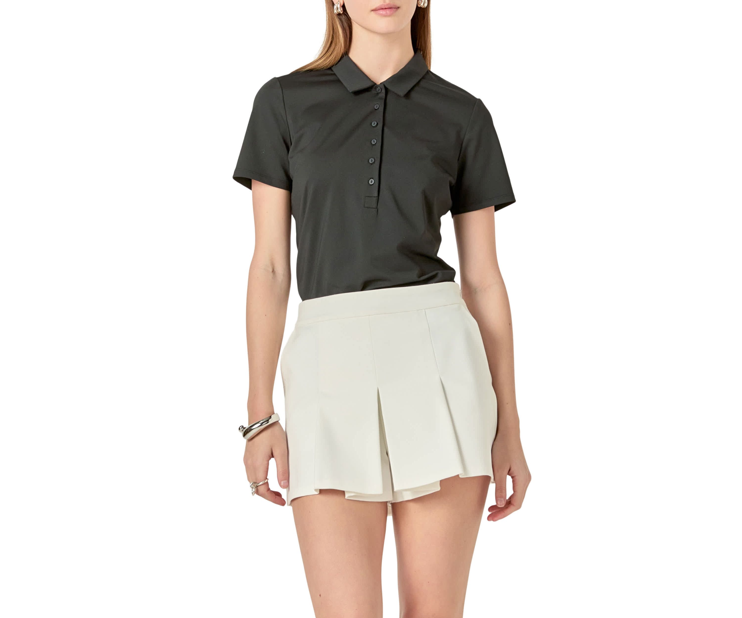 Sportswear Short Sleeve Stretched Top
