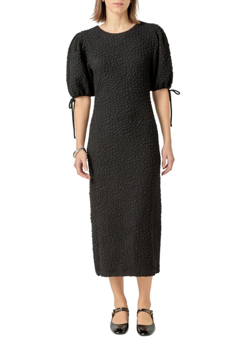 Smocked Midi Dress