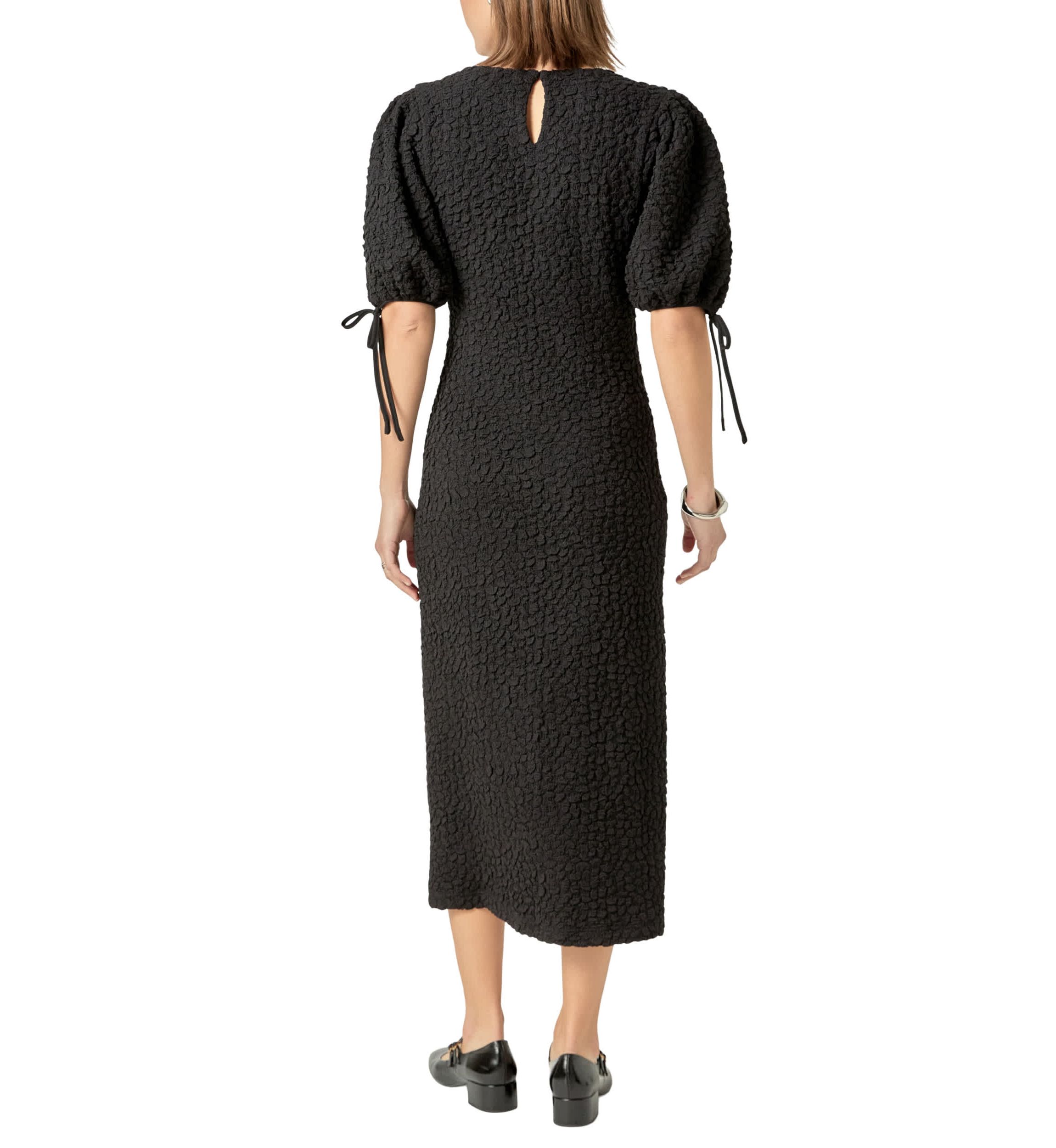 Smocked Midi Dress