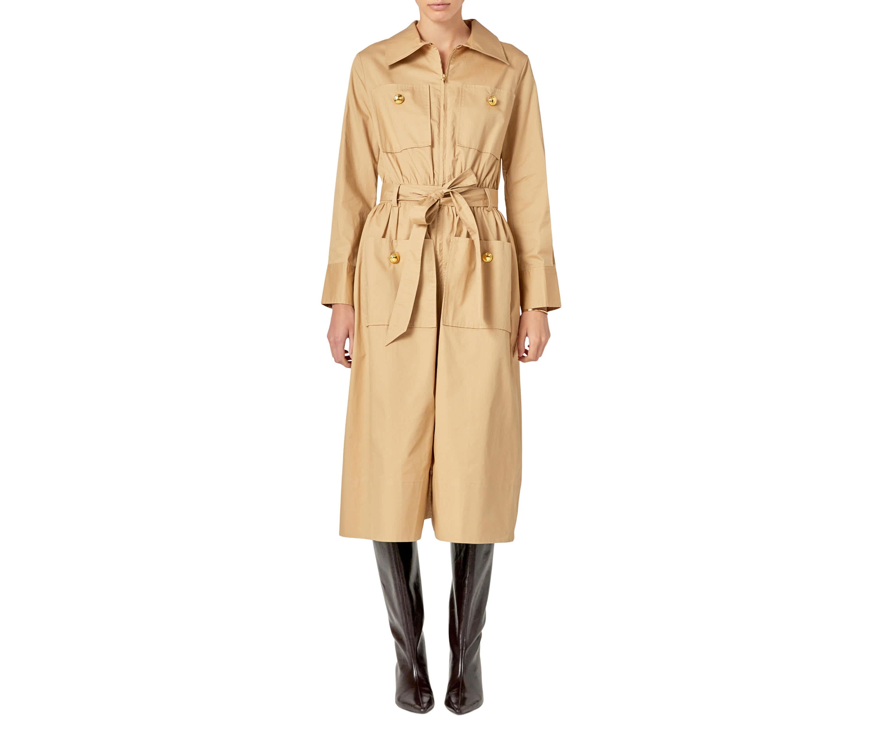 BIG POCKET MIDI DRESS