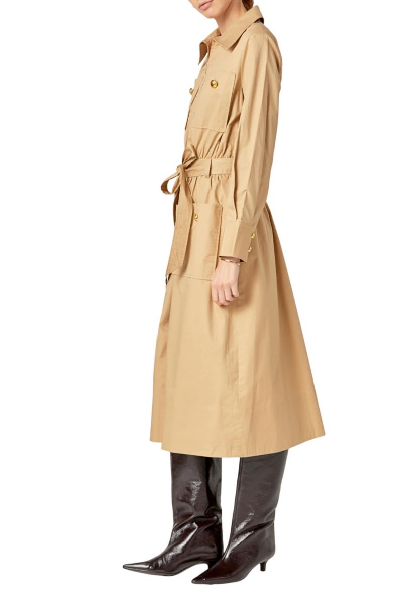BIG POCKET MIDI DRESS