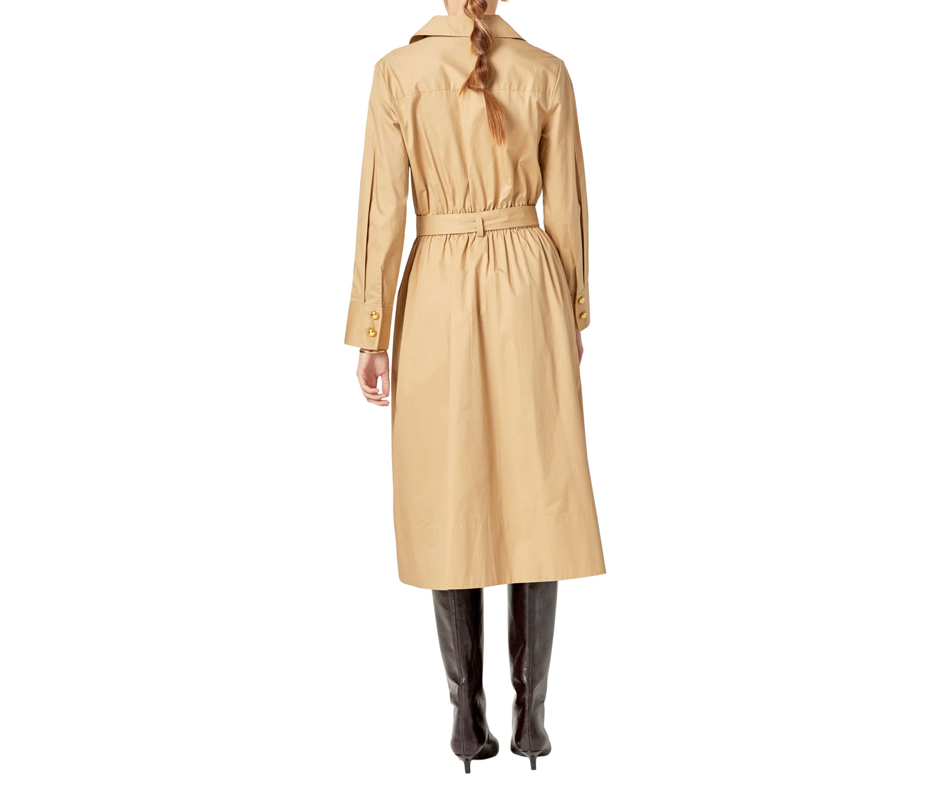 BIG POCKET MIDI DRESS