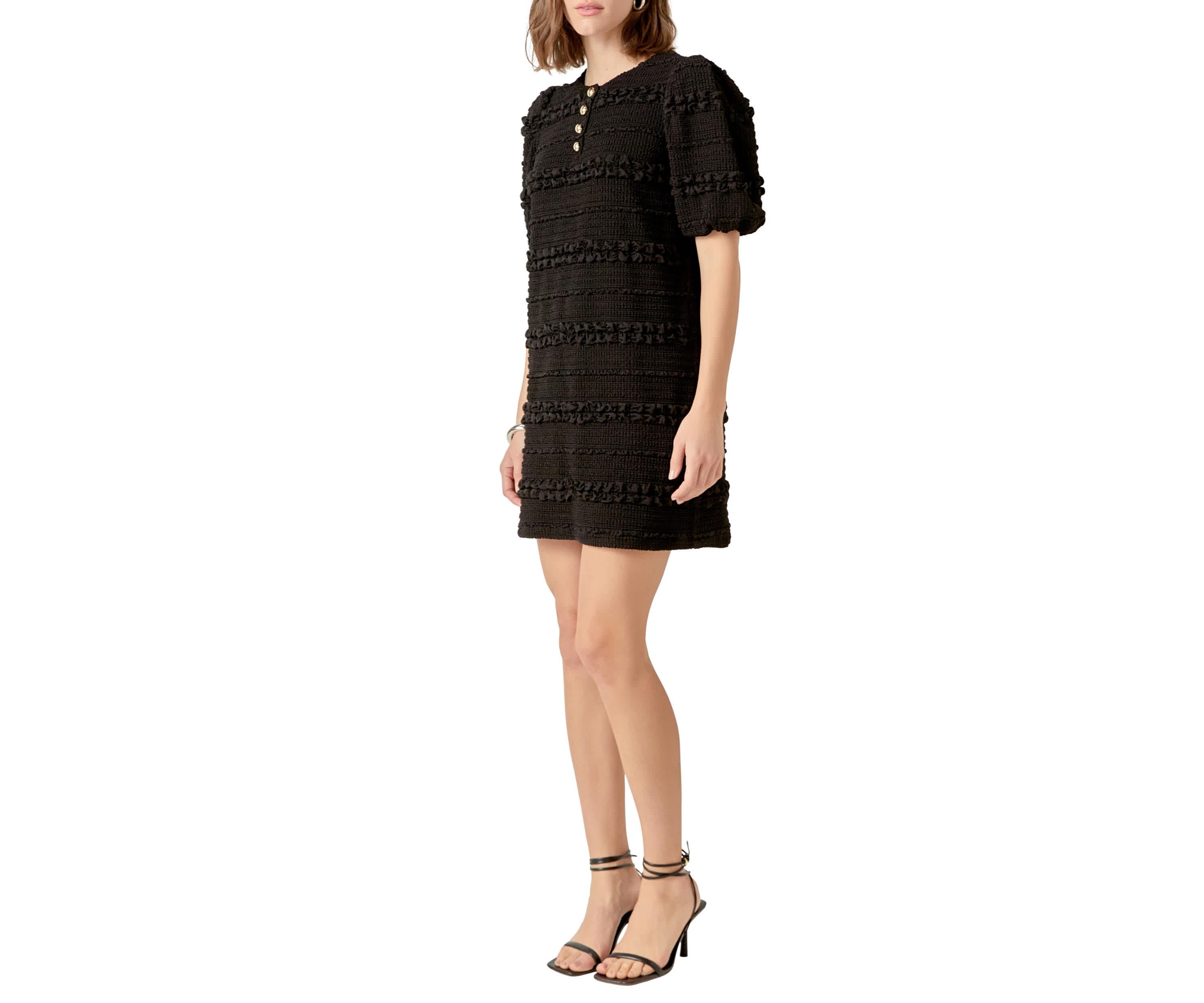 Smocked Mini Dress