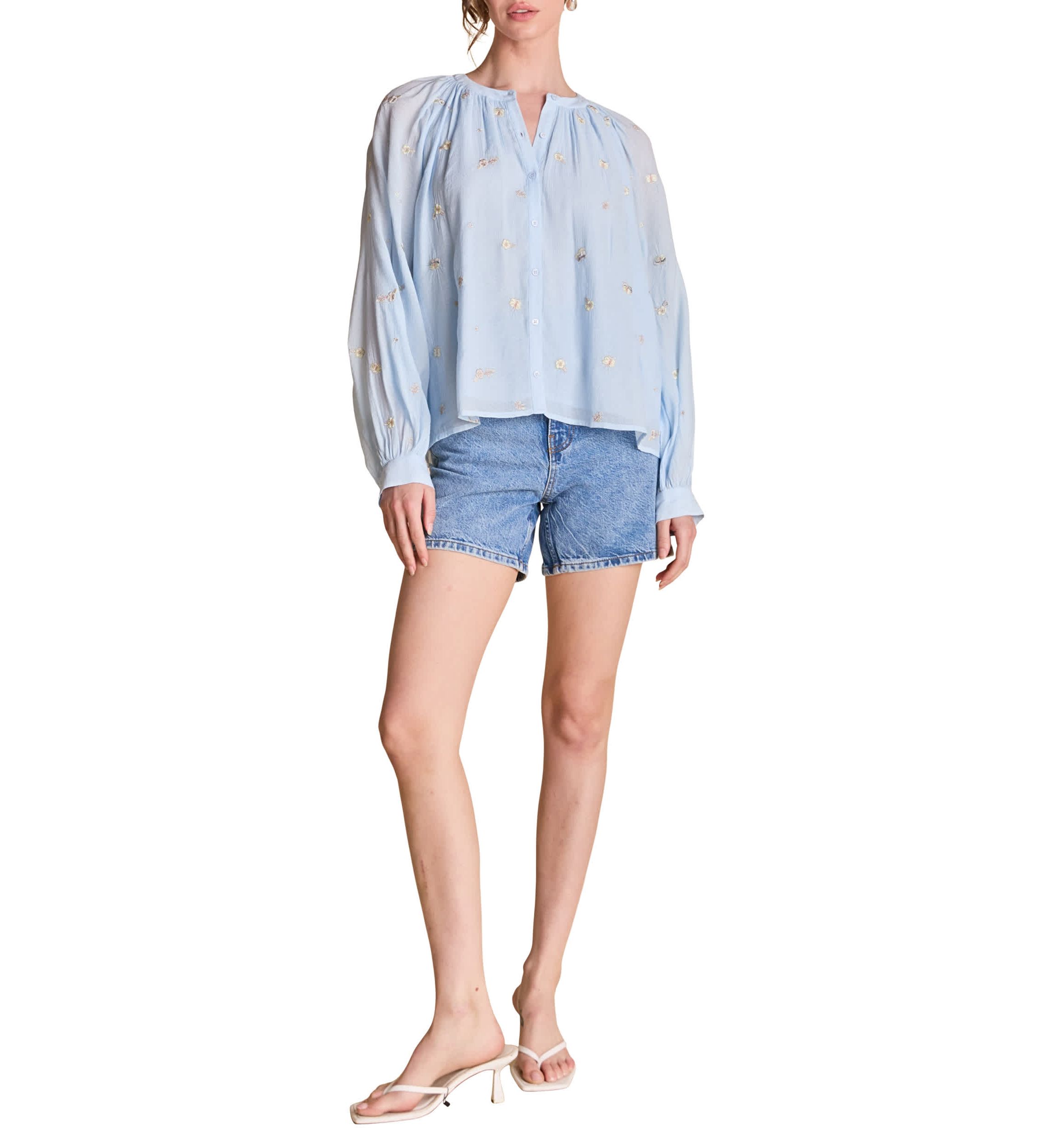 EMBROIDERED BLOUSE