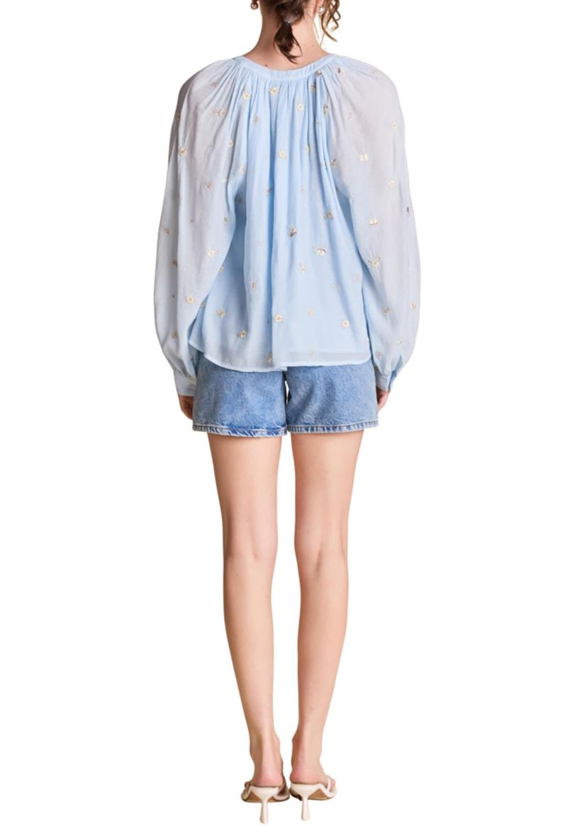 EMBROIDERED BLOUSE