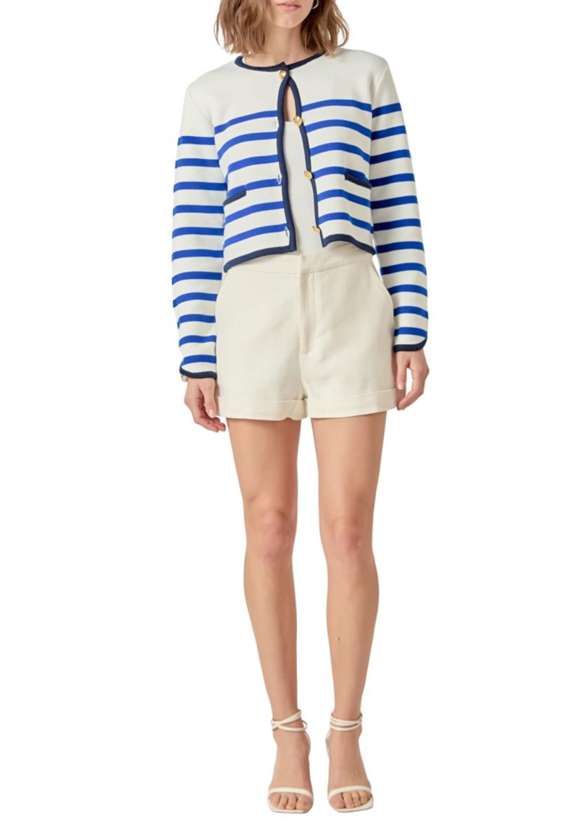 STRIPE CARDIGAN