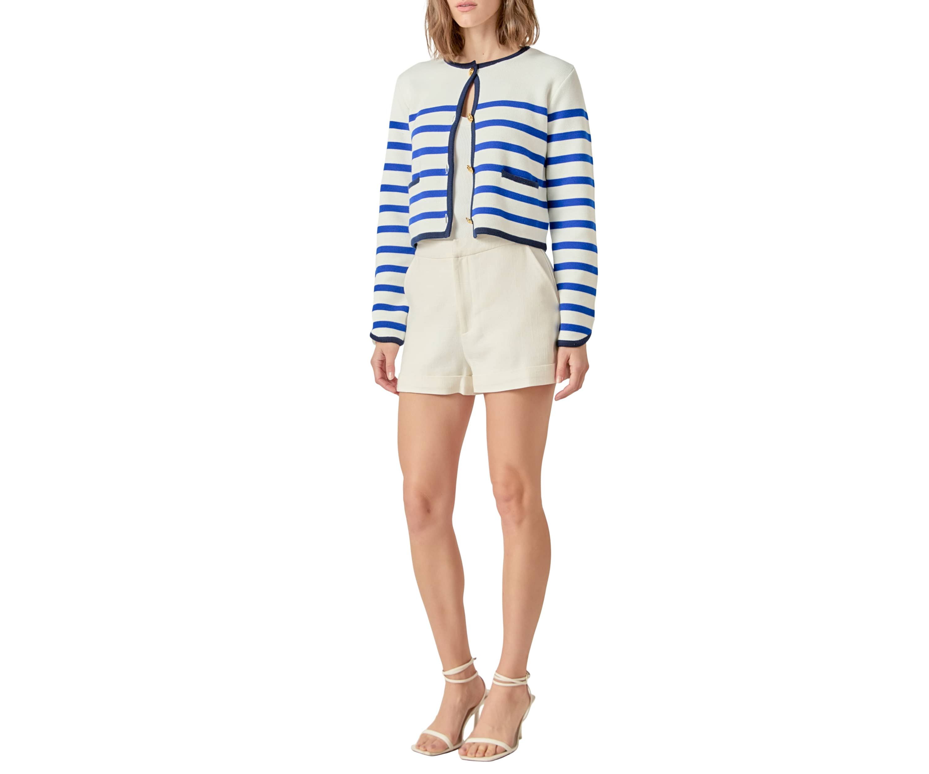 STRIPE CARDIGAN