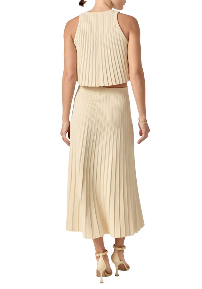 KNIT SLEEVELESS TOP