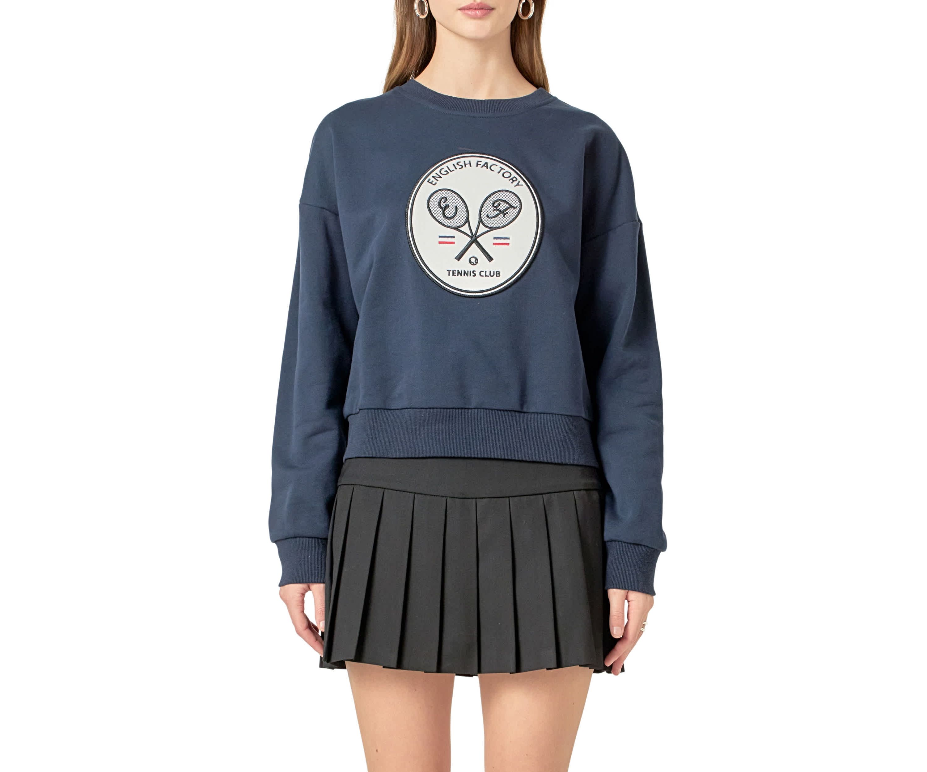 EF Velvet Patch Sweatshirt