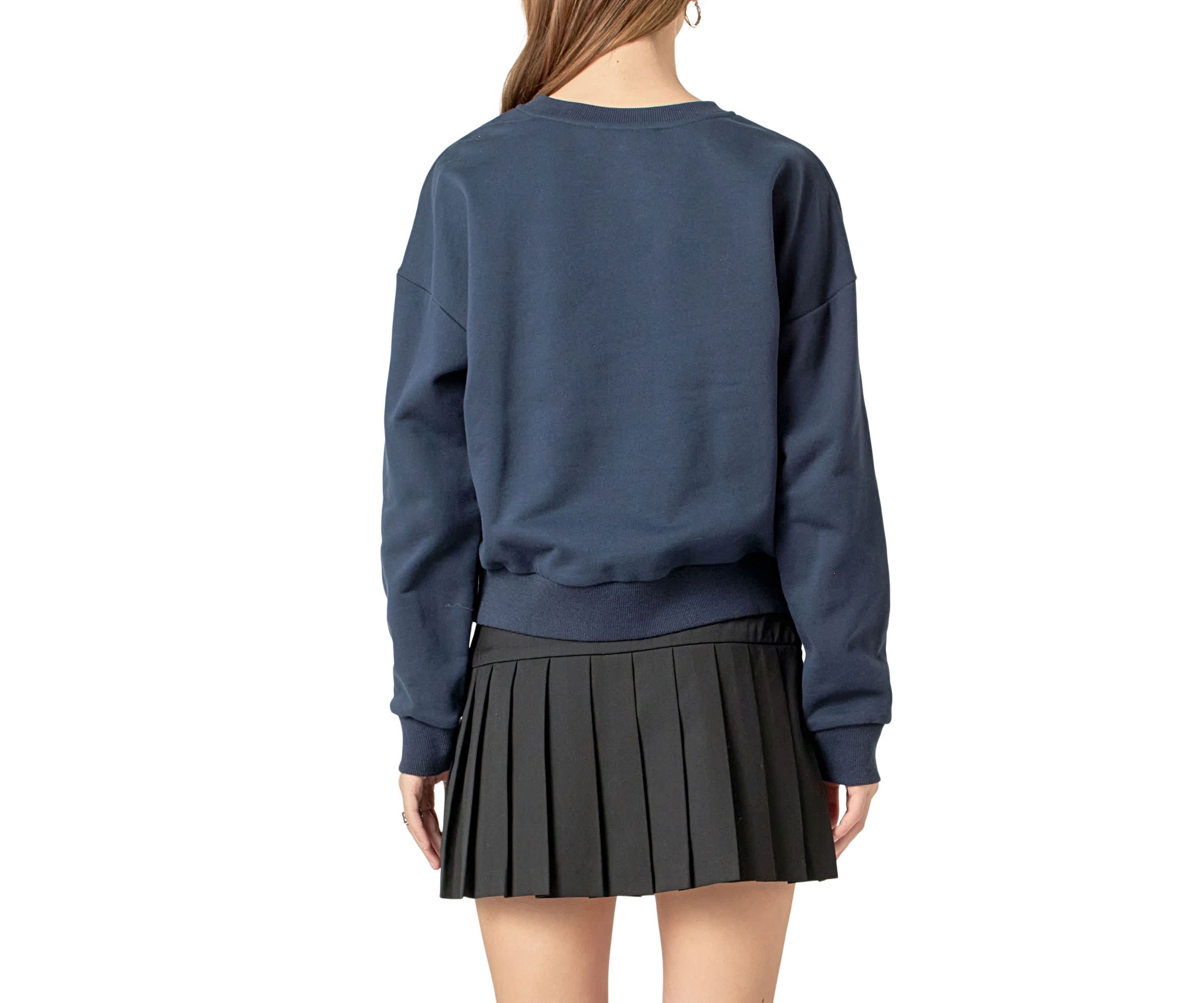 EF Velvet Patch Sweatshirt