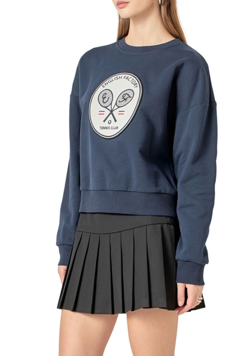 EF Velvet Patch Sweatshirt
