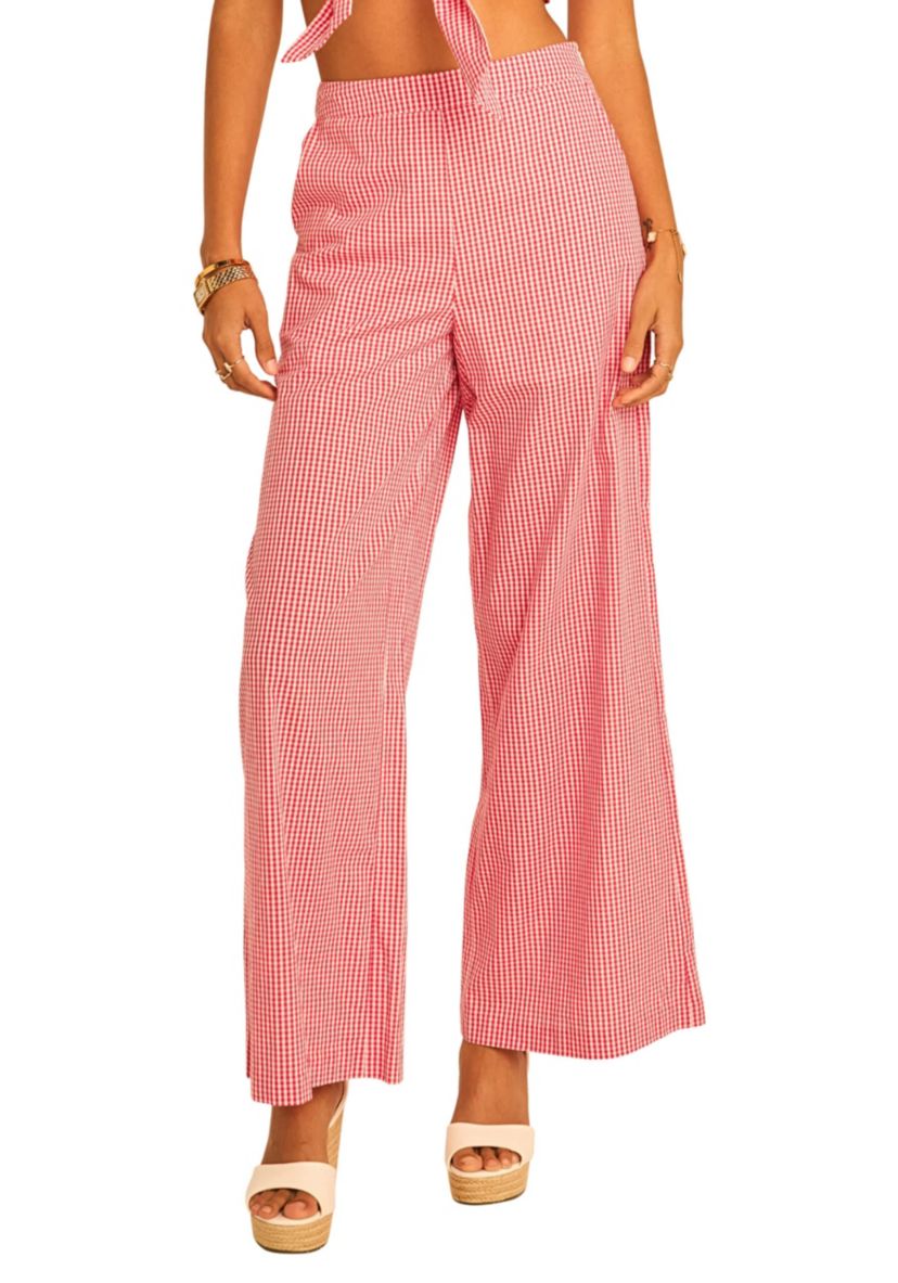 CHECKERED PANTS