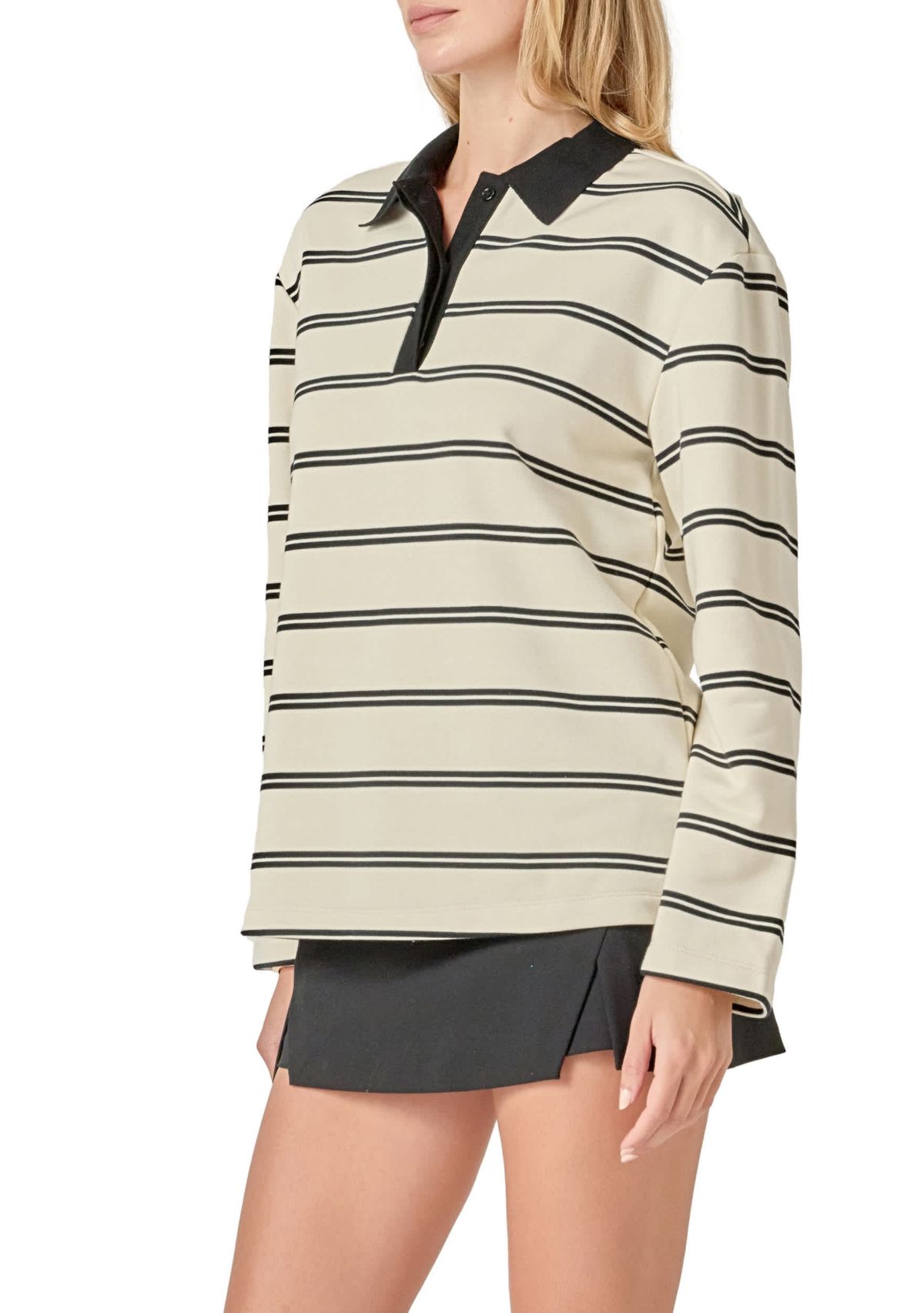 STRIPED POLO SHIRT
