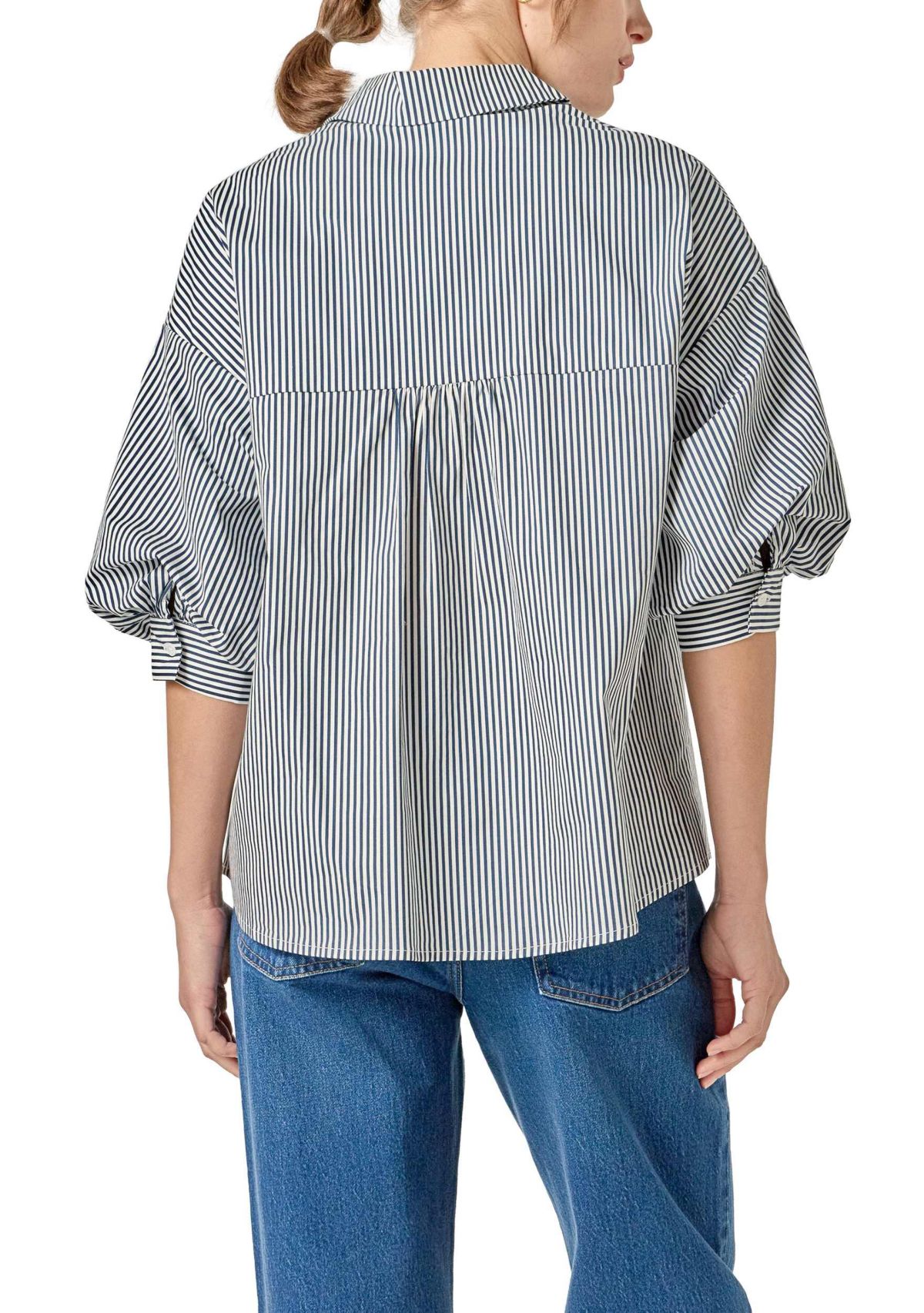 Striped Button Down Shirt