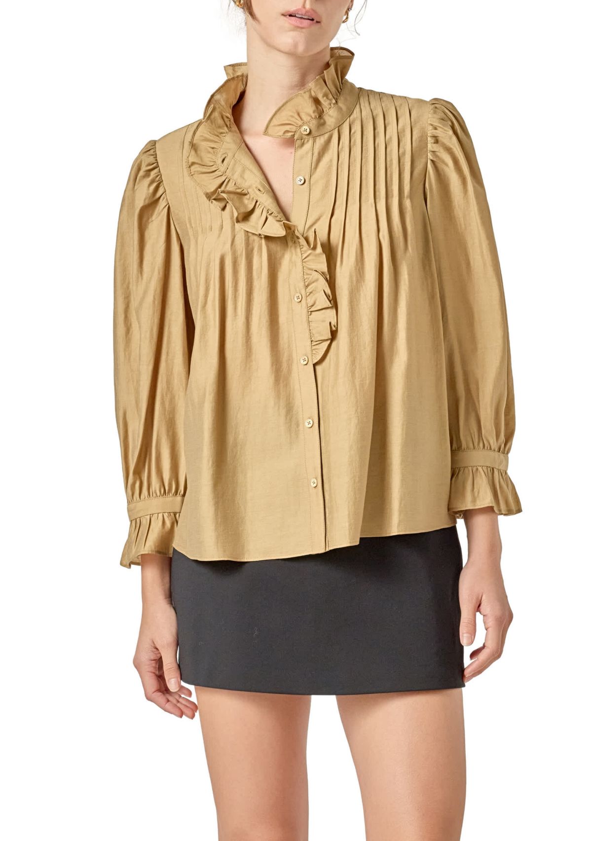 RUFFLE DETAILED BLOUSE