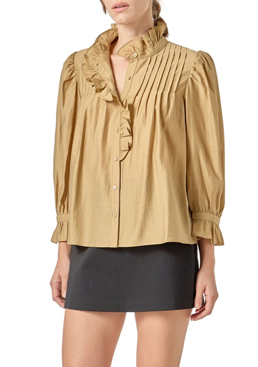 RUFFLE DETAILED BLOUSE