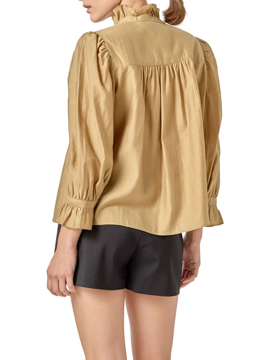 RUFFLE DETAILED BLOUSE
