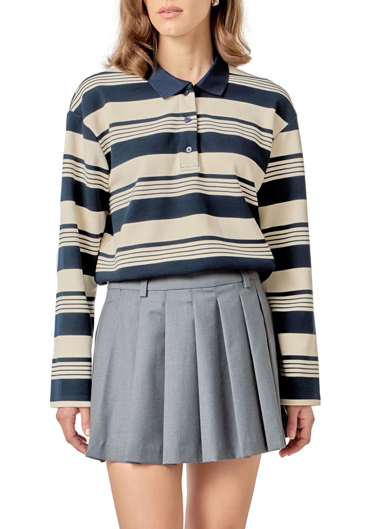 STRIPED POLO SHIRT