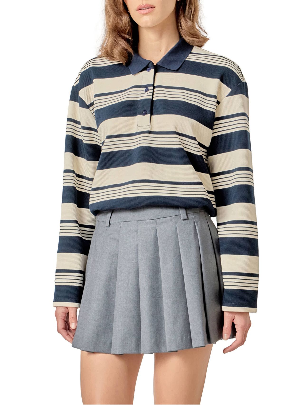 STRIPED POLO SHIRT