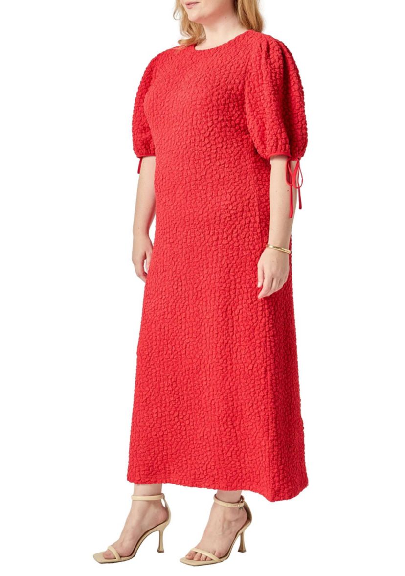 Smocked Midi Dress