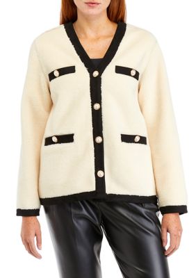 ENGLISH FACTORY Women's Shearling Jacket