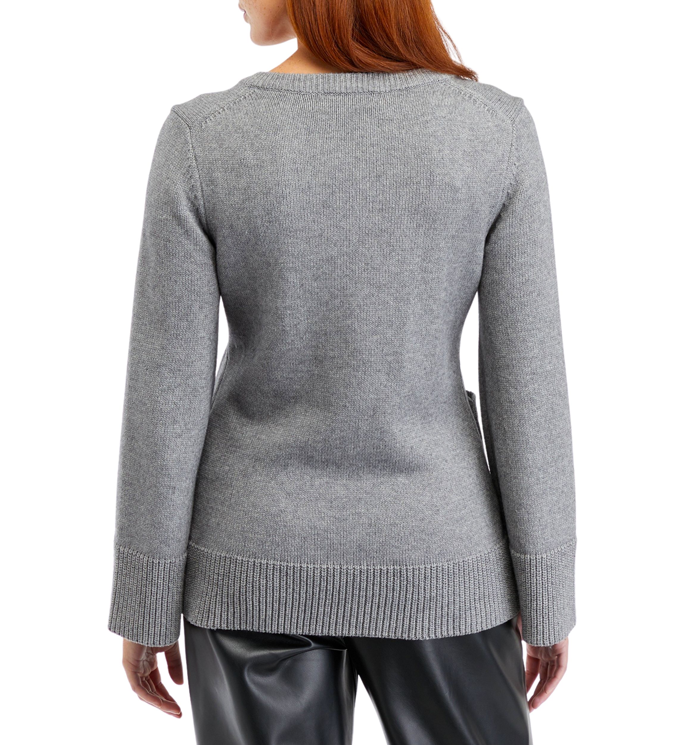 Womens Round Neck Cardigan