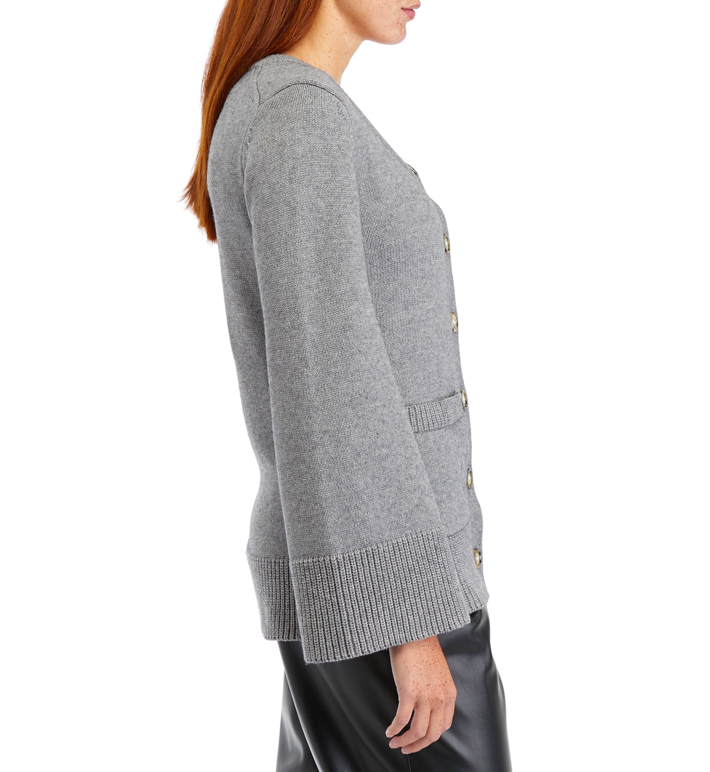 Womens Round Neck Cardigan