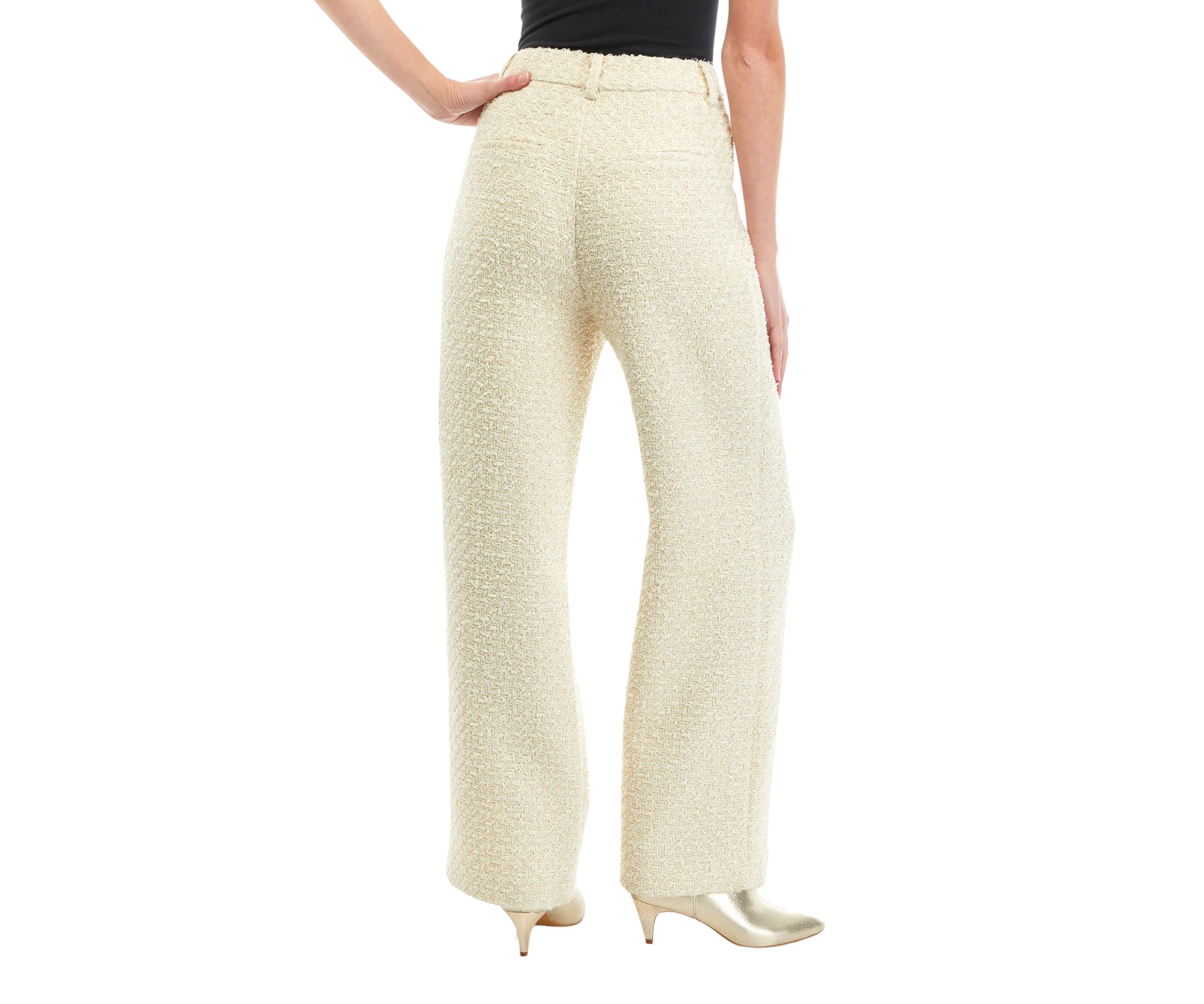 Womens Tweed Trouser Pants