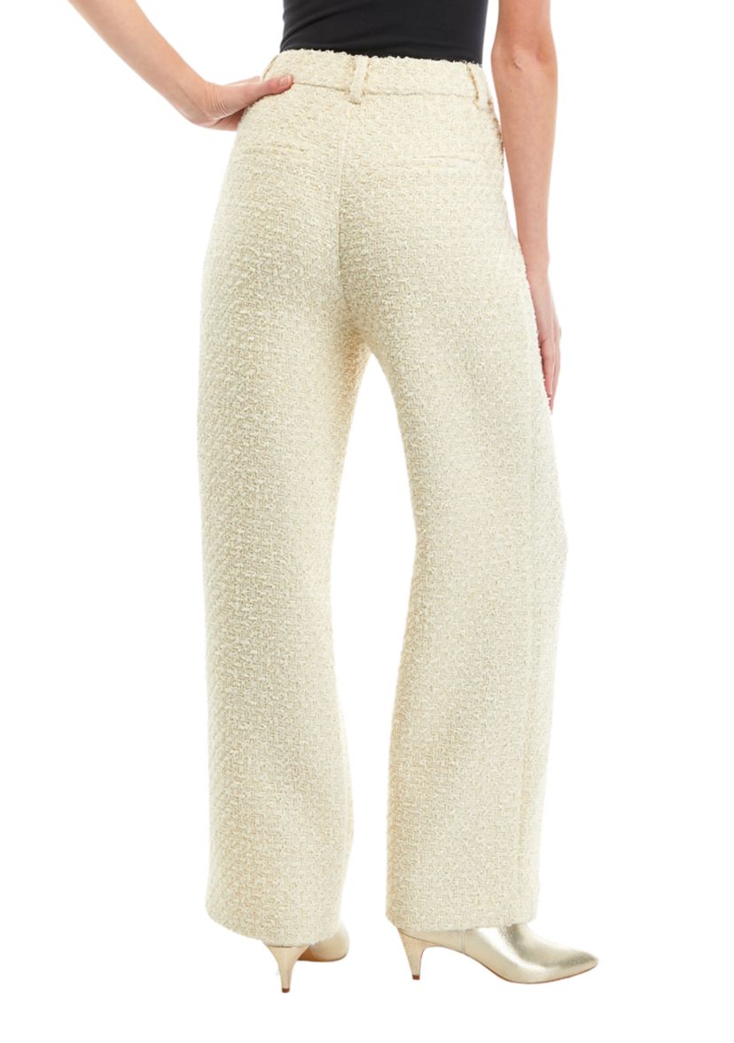 Womens Tweed Trouser Pants