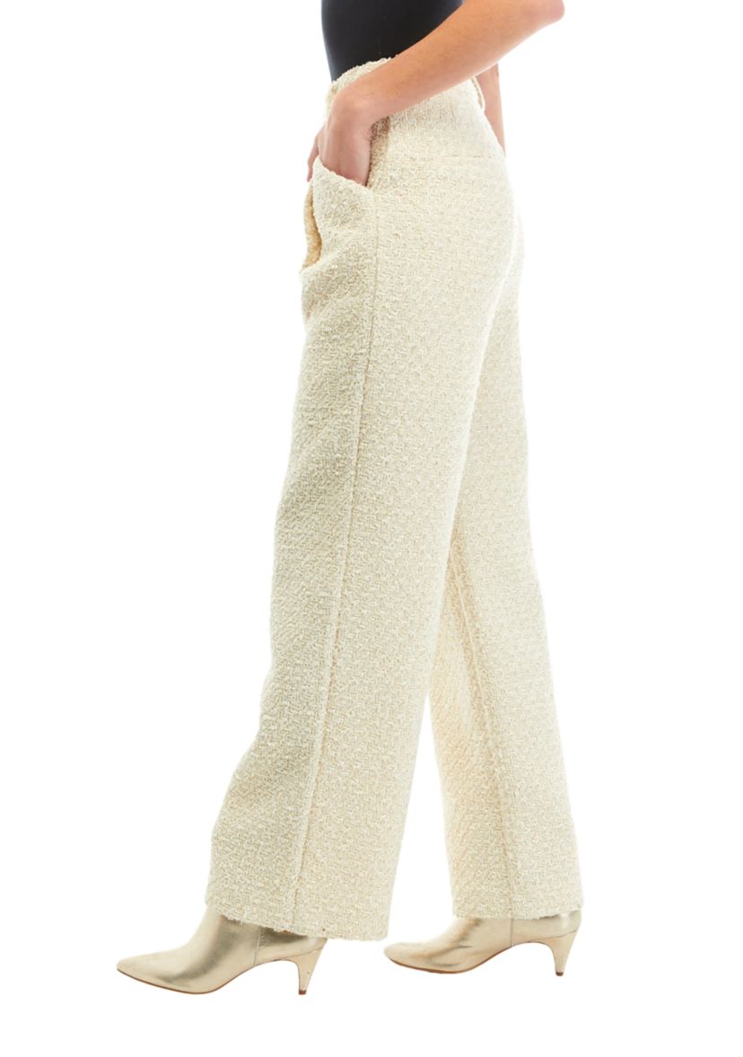 Womens Tweed Trouser Pants
