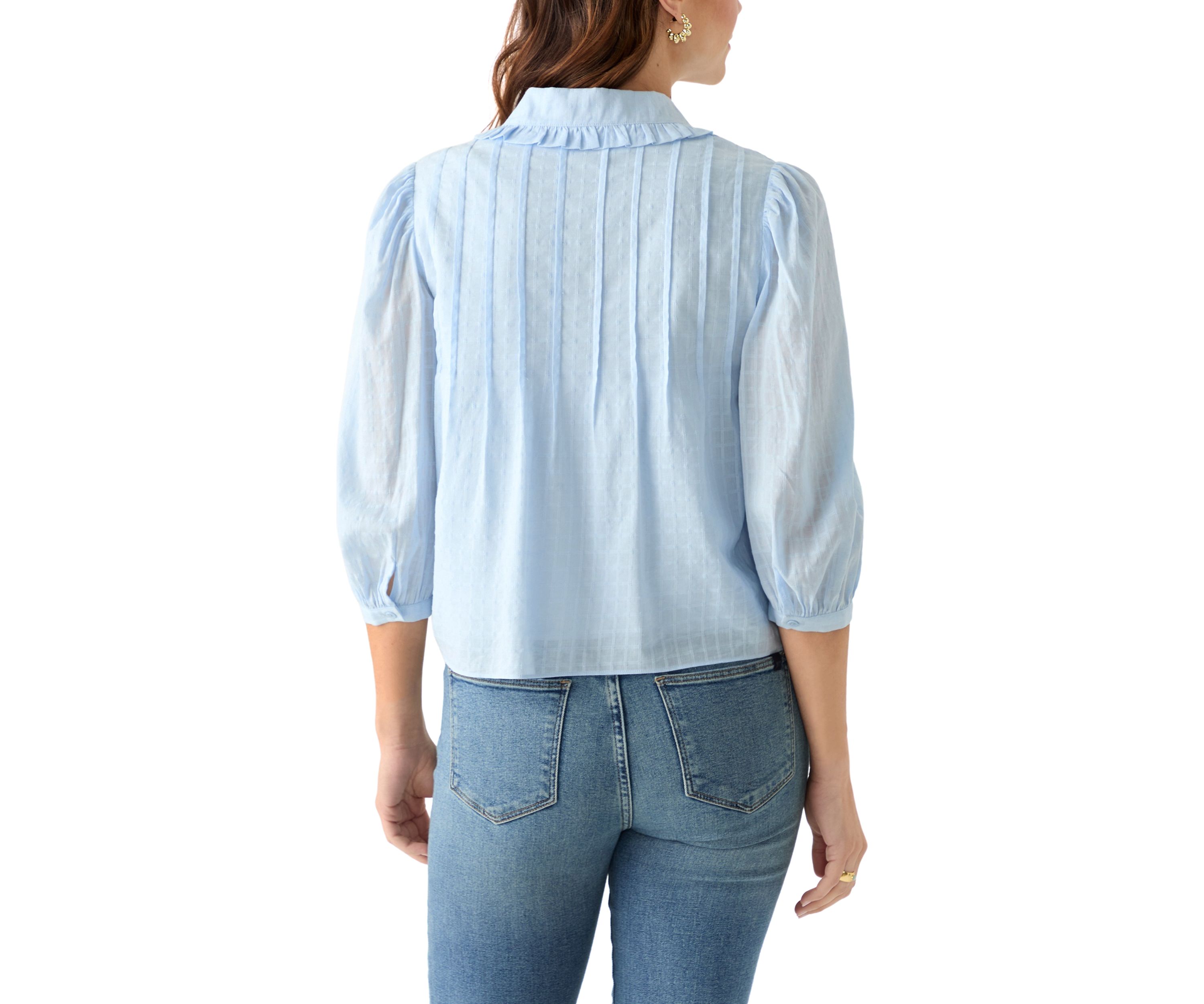 Ruffled Collar Blouse