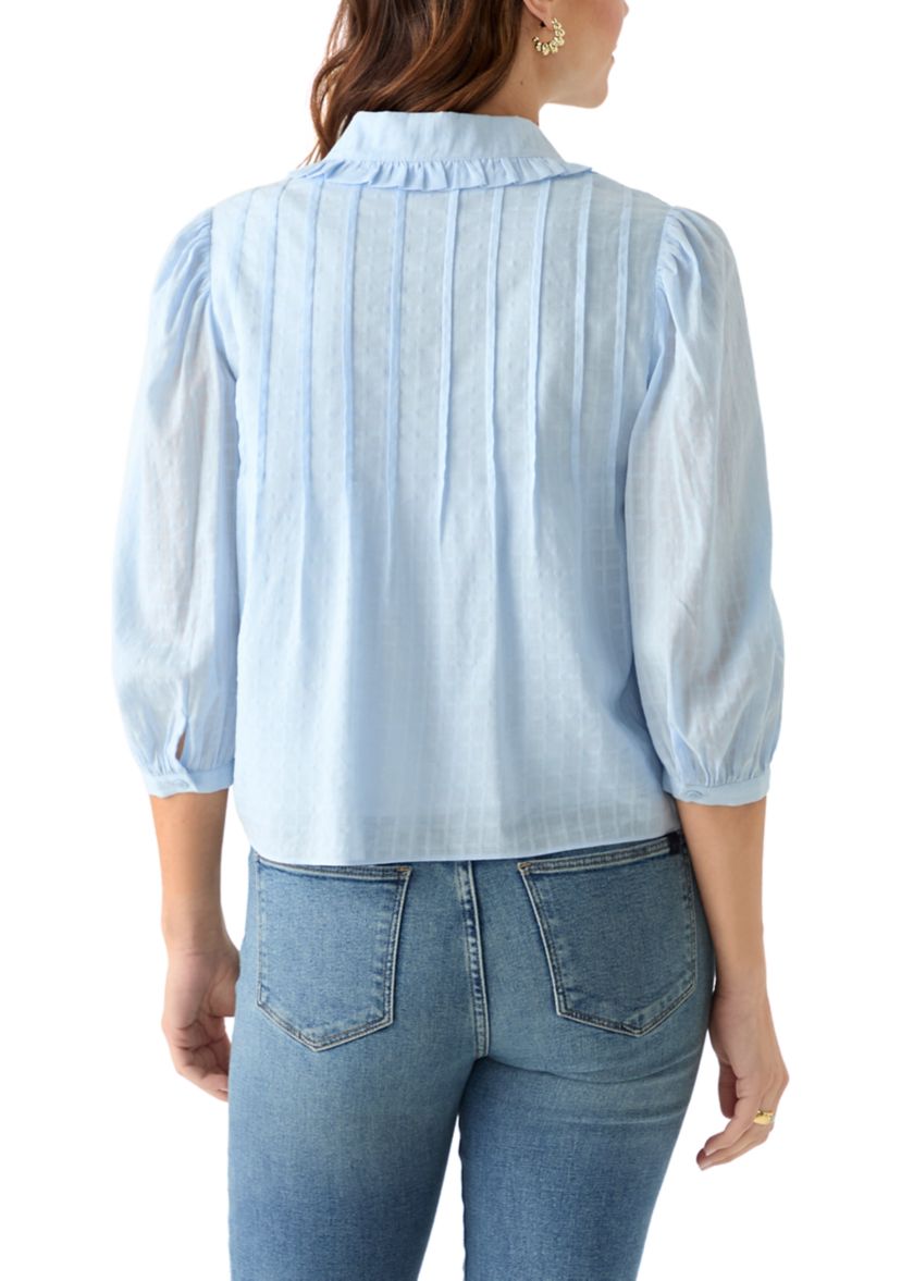 Ruffled Collar Blouse