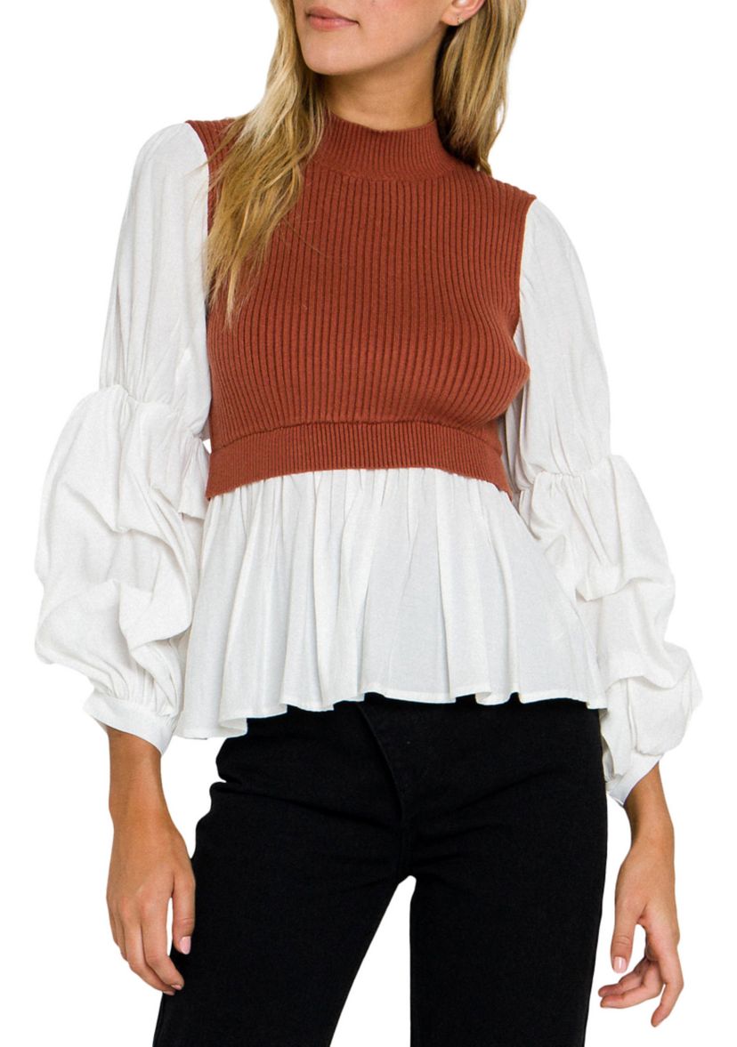 Mixed Media Top