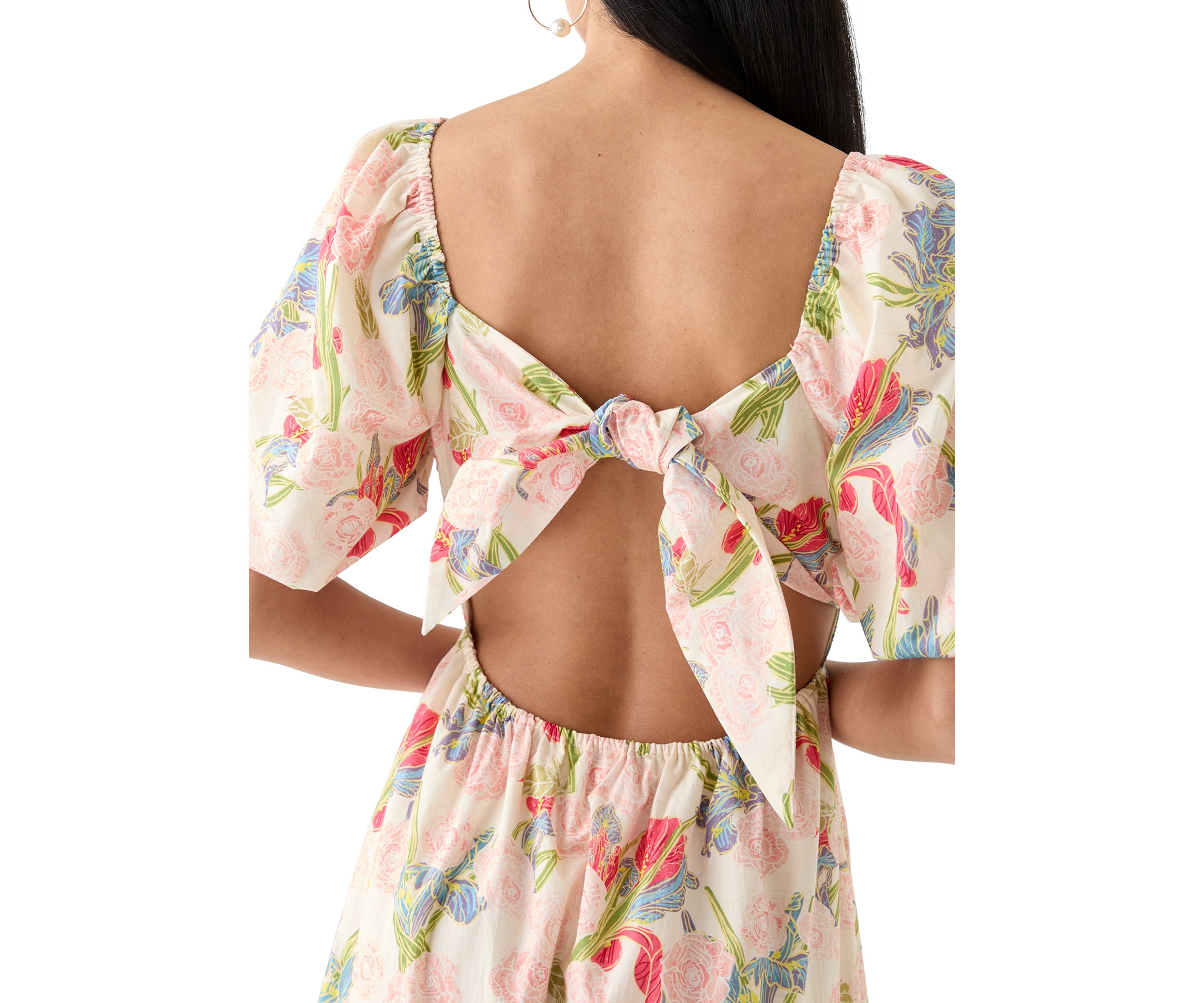 Floral Print Maxi Dress