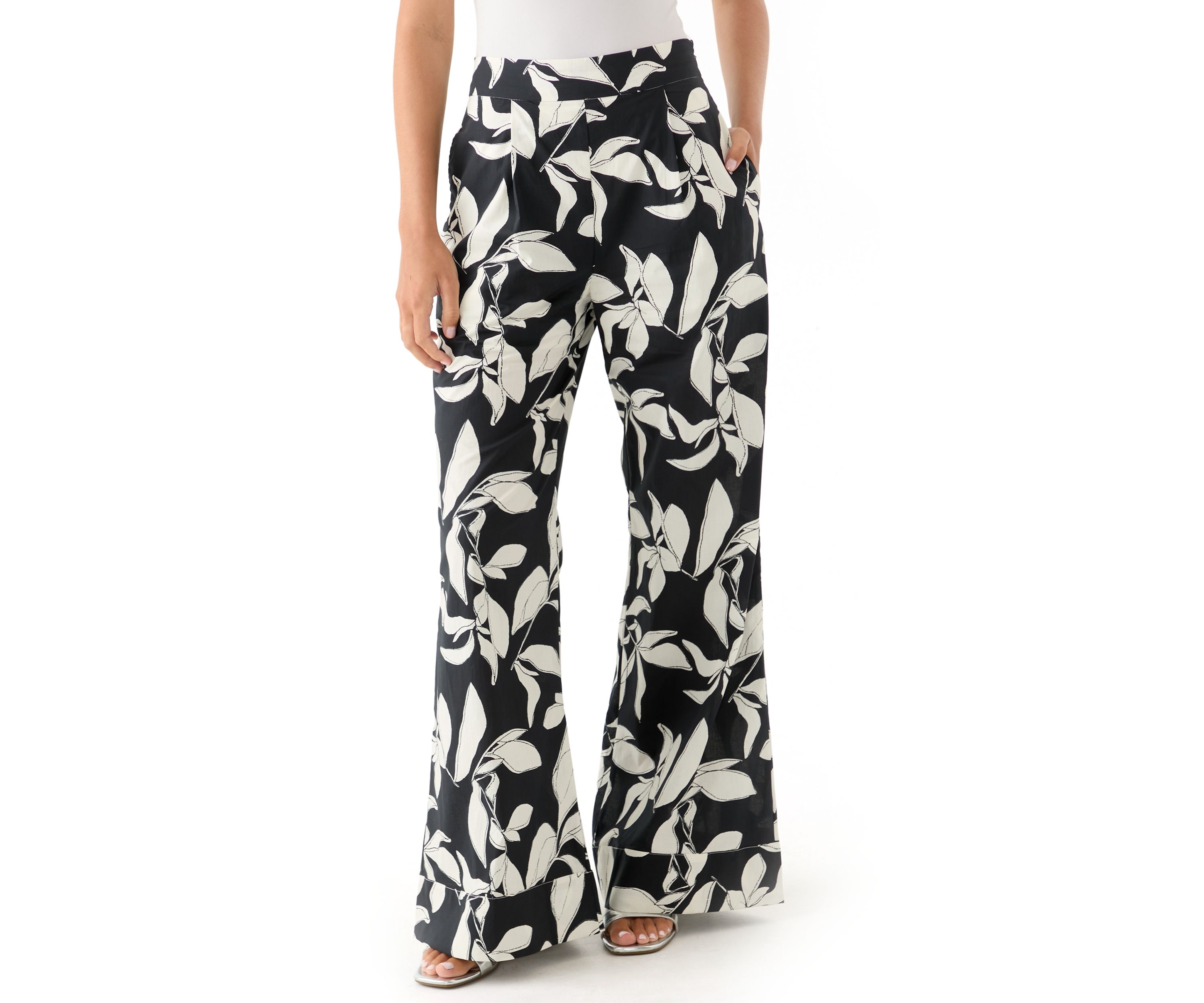 Womens High Waist Extra Long Pants