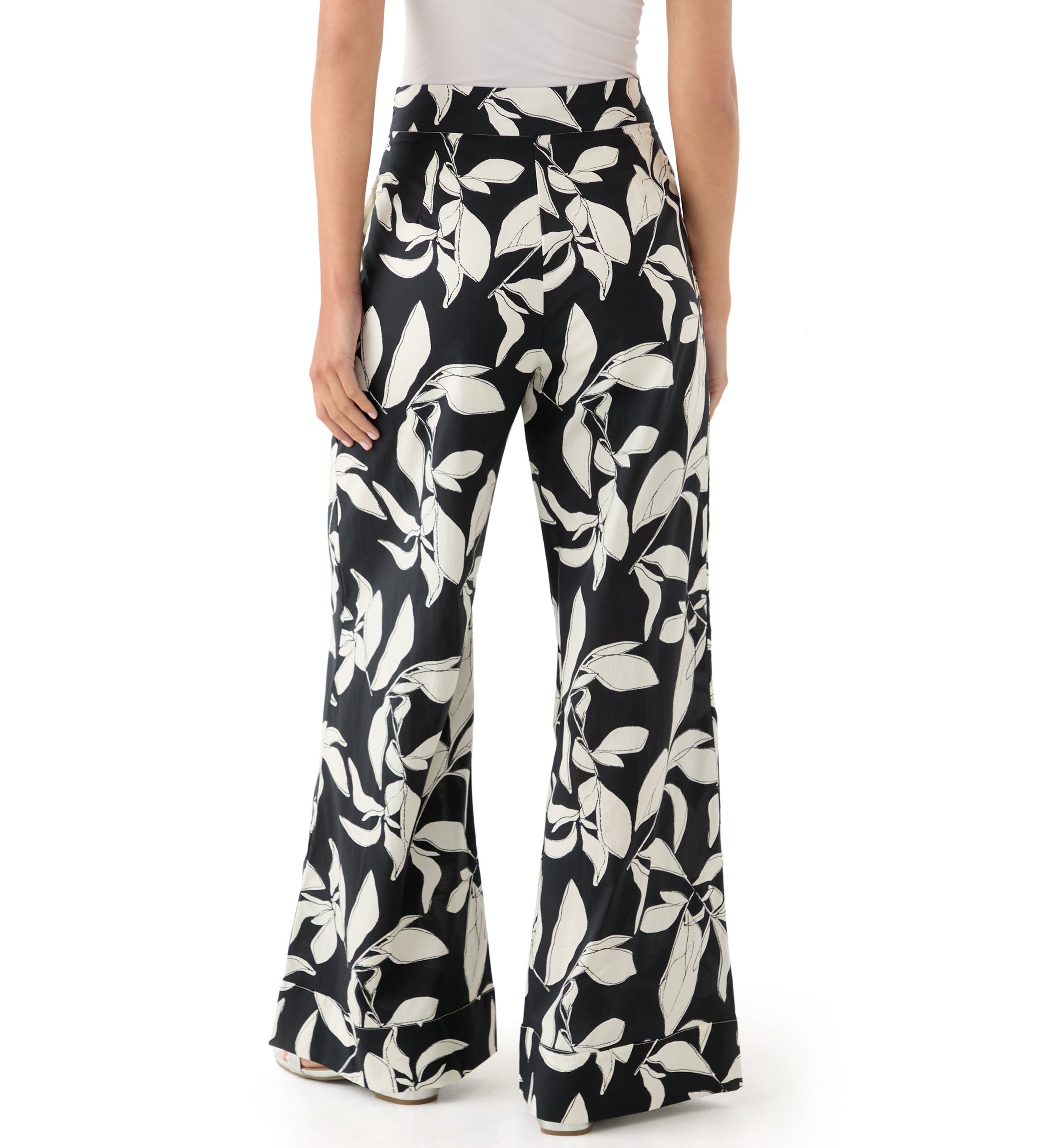 Womens High Waist Extra Long Pants