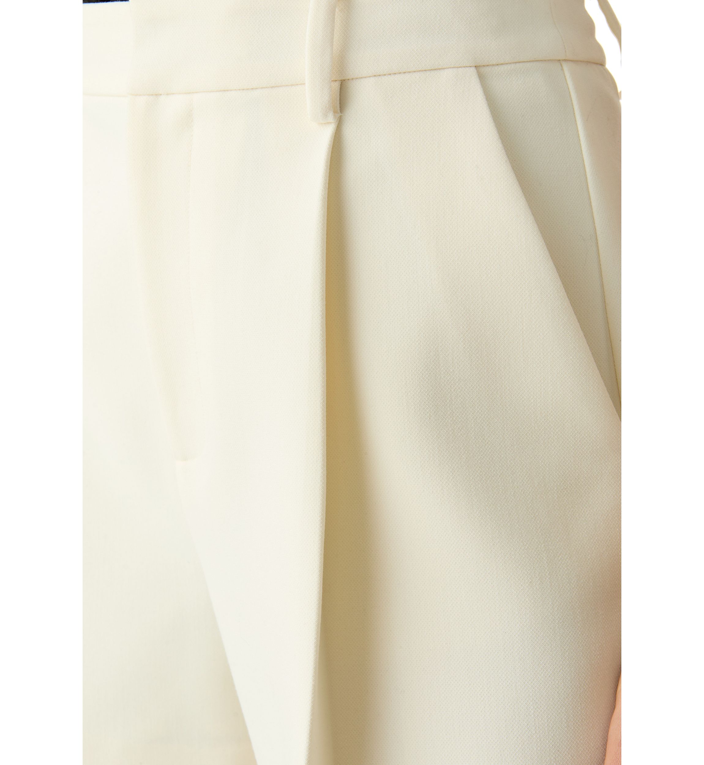 Pleated High Waisted Shorts