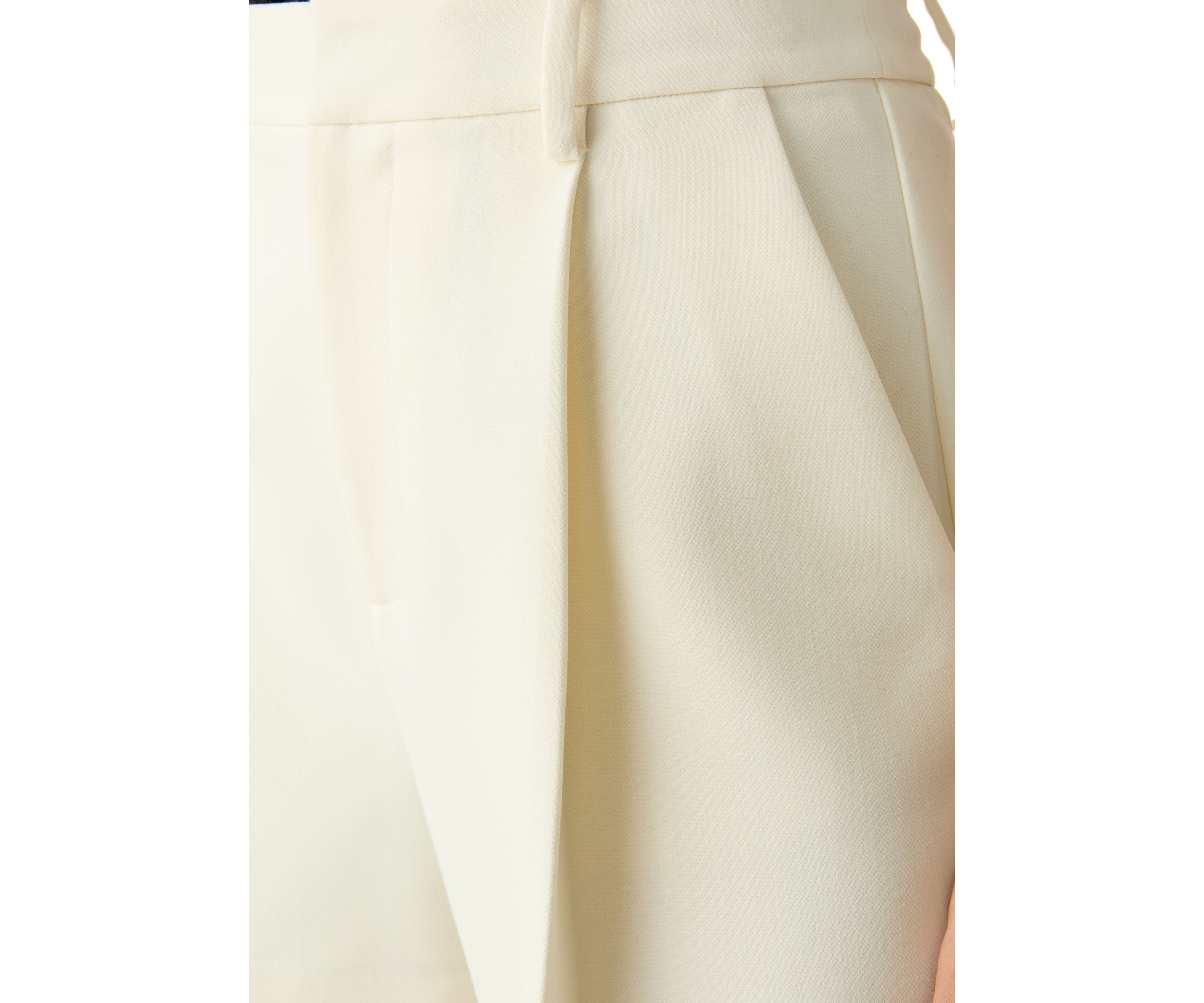 Pleated High Waisted Shorts