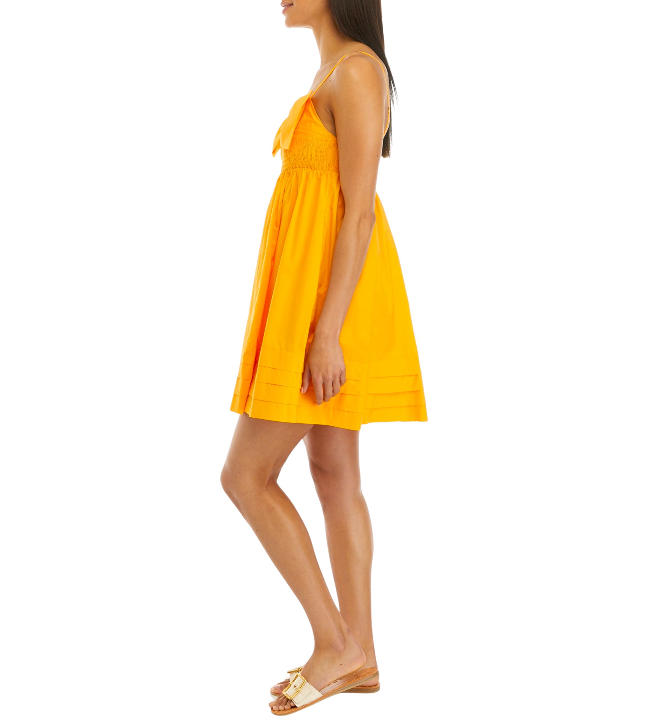 Womens Bow Mini Dress