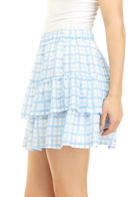 Ruffle Mini Skirt