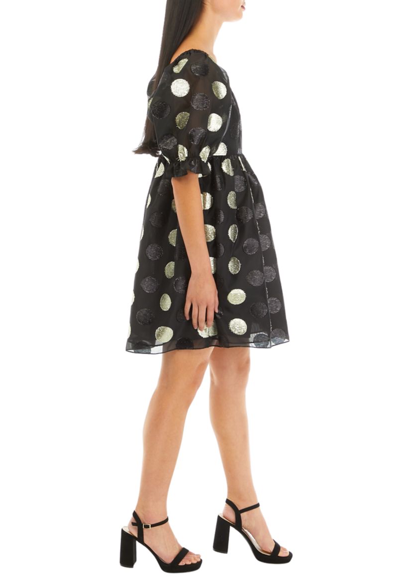 open lace back dress English Factory Organza Leopard Dress  8.28 Boutique